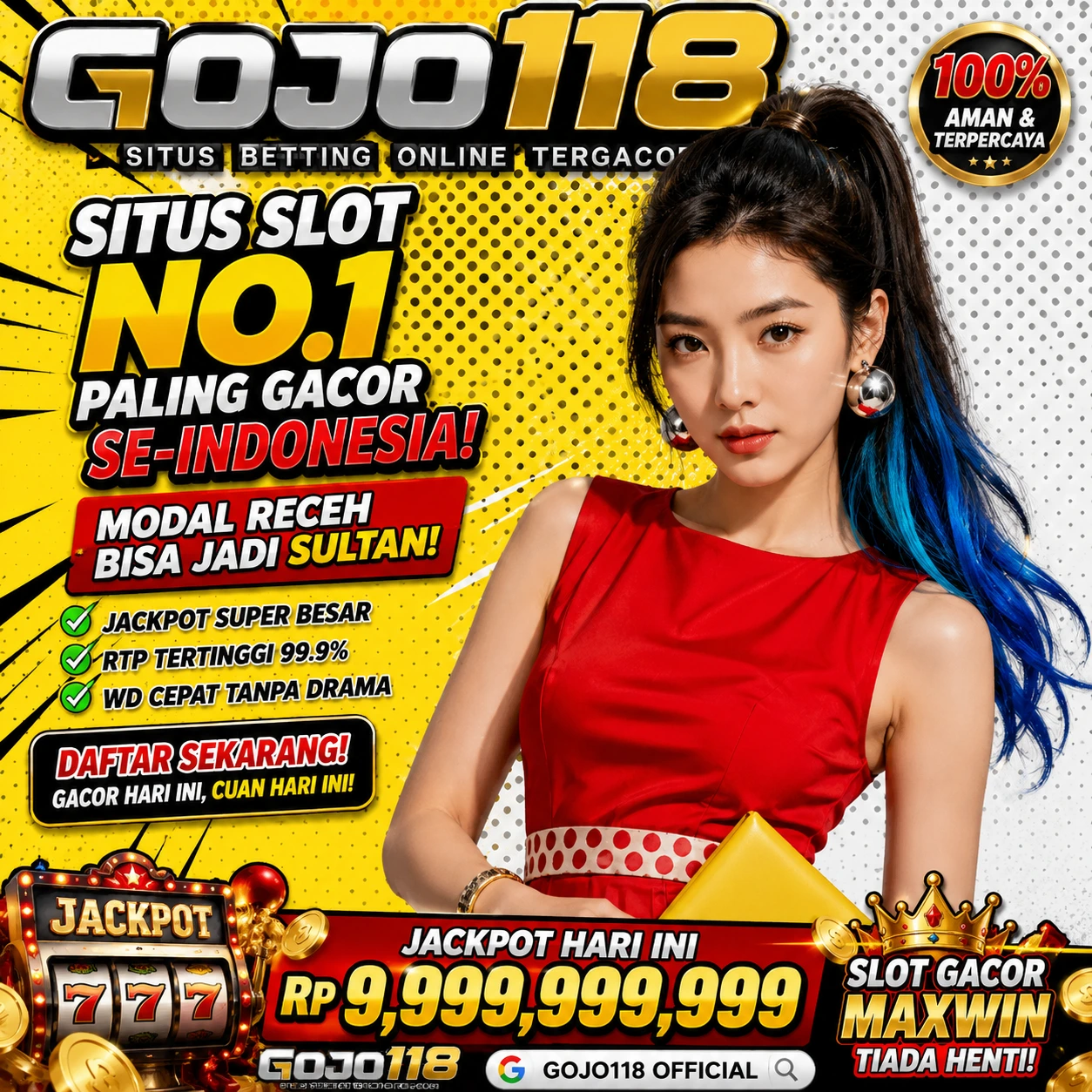 GOJO118: Situs Slot Gacor Depo QRIS 10000 Via Dana Tercepat Tanpa Potongan